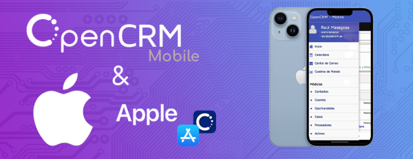 Y ahora OpenCRM Mobile, también en...  Apple Store!!!
